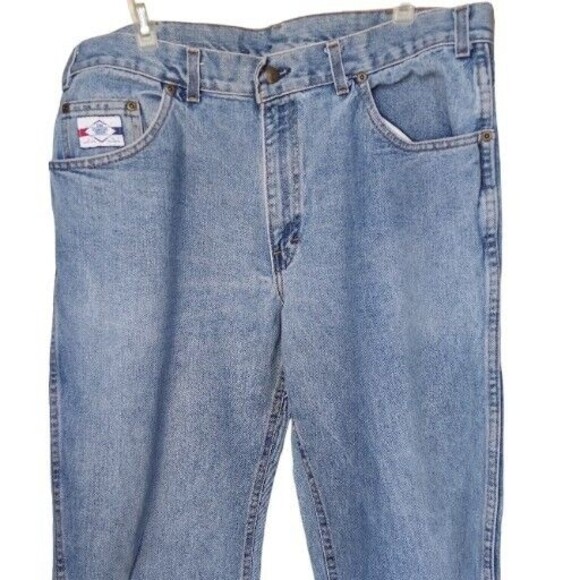 Diamond Gusset USA Mens Jeans 36/34 Straight legs - Picture 5 of 11